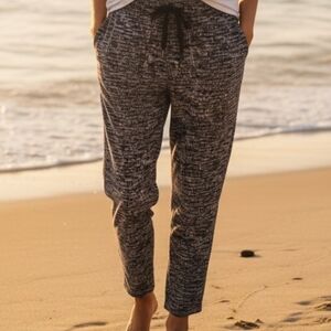 Scorpio Sol - NWOT, Black & Gray Legging Pants W/ Front Pockets, Drawstring,...